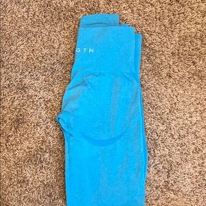 XS Aqua NVGTN Contour leggings